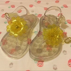 Toddler girl jelly sandals